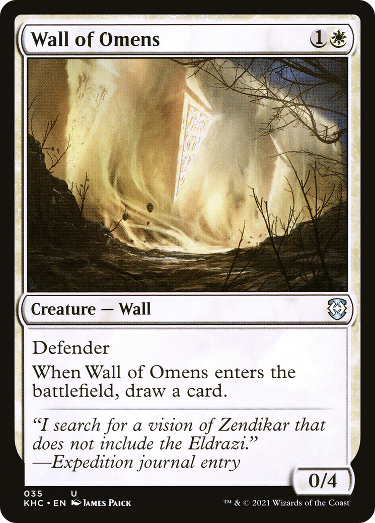 Wall of Omens (KHC-035) -