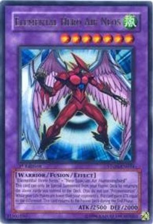 Elemental Hero Air Neos (STON-EN034) - Strike of Neos 1st Edition