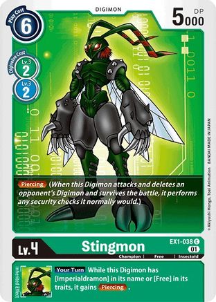 Stingmon (EX1-038) - Classic Collection