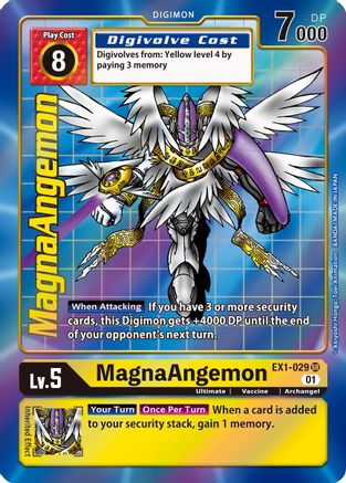 MagnaAngemon (Alternate Art) (EX1-029) - Classic Collection Foil