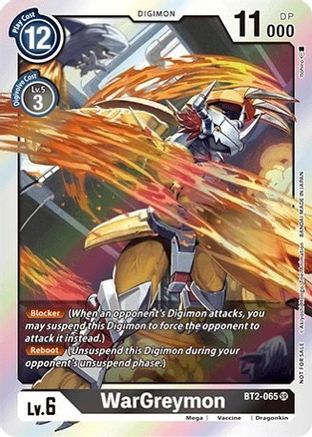 WarGreymon - BT2-065 (Classic Collection) (BT2-065) - Release Special Booster 1.0 Foil