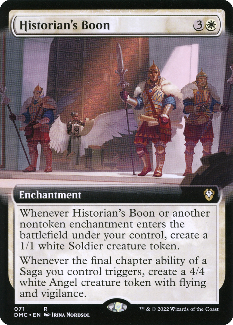 Historian's Boon (DMC-071) - : (Extended Art)