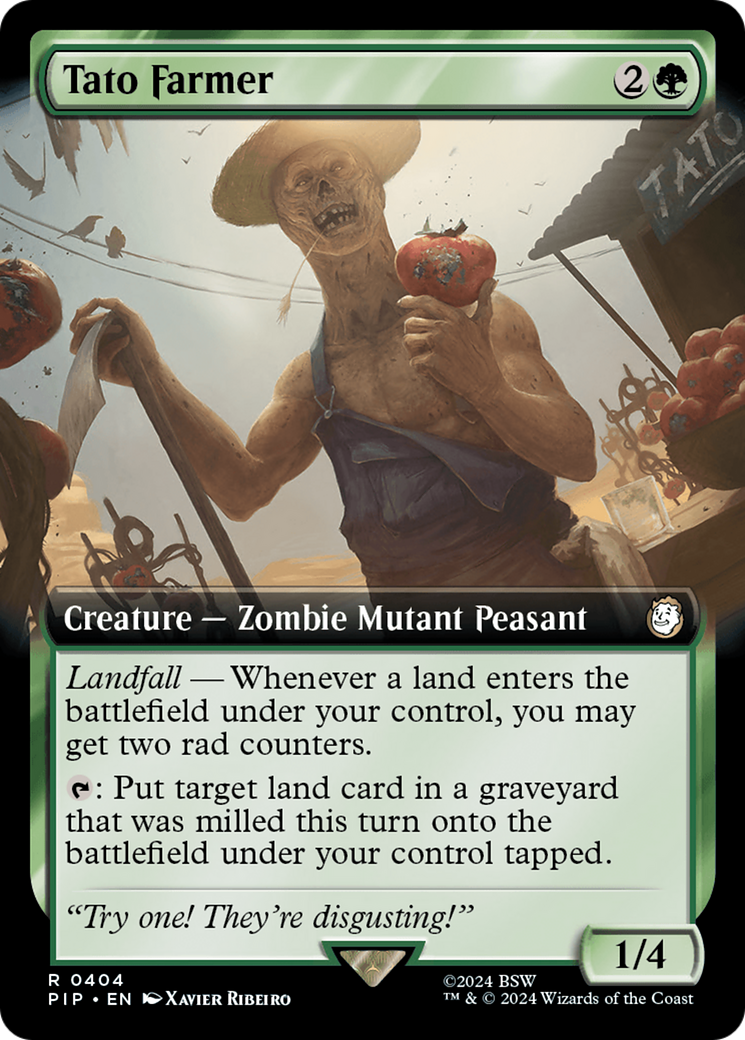 Tato Farmer (PIP-404) - : (Extended Art) Foil