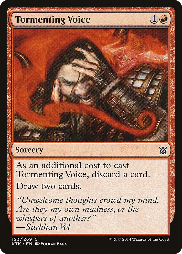 Tormenting Voice (KTK-123) -  Foil