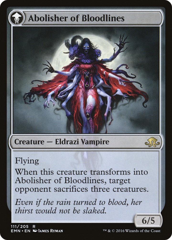 Voldaren Pariah // Abolisher of Bloodlines (EMN-111) - : (mooneldrazidfc) Foil