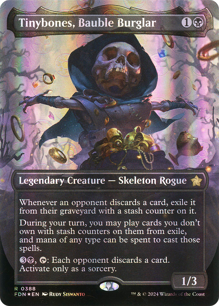 Tinybones, Bauble Burglar (FDN-388) -  (Borderless) Foil