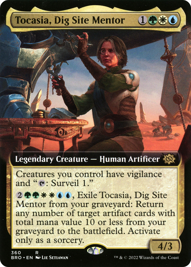 Tocasia, Dig Site Mentor (BRO-360) - : (Extended Art)