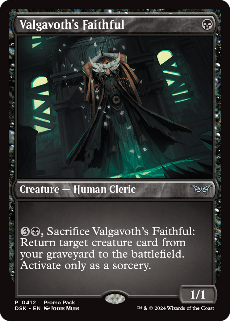 Valgavoth's Faithful (PPDSK-412) -  Foil