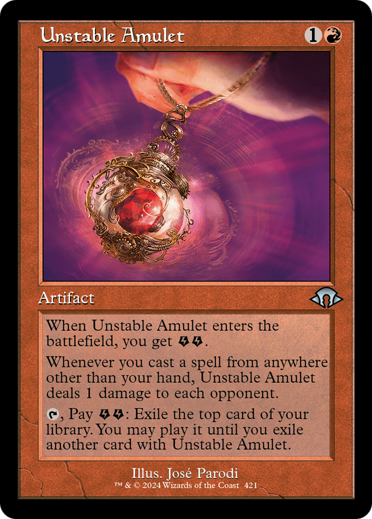 Unstable Amulet (MH3-421) -