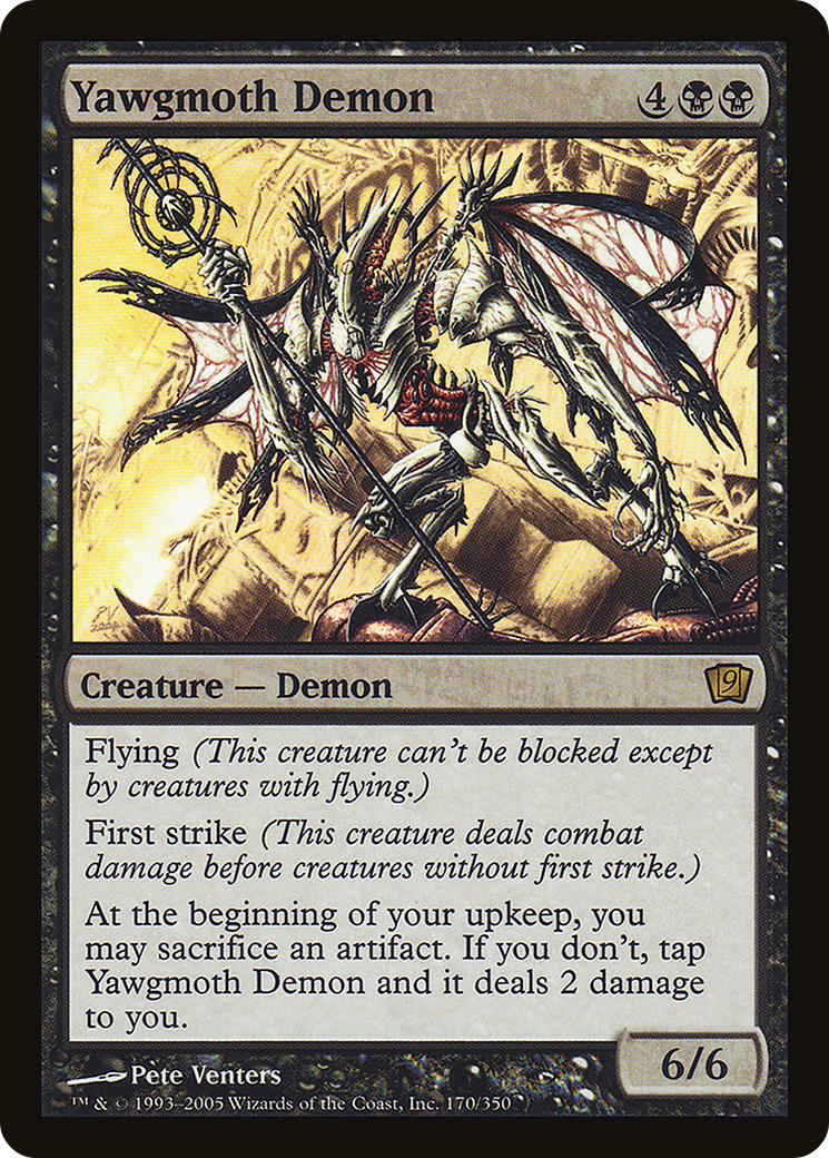 Yawgmoth Demon (9ED-170★) -  Foil