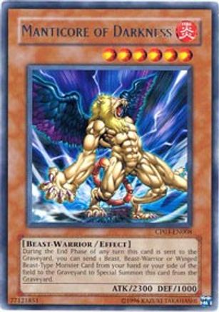 Manticore of Darkness (CP03-EN008) - Champion Pack 3 Unlimited