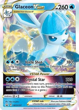 Glaceon VSTAR - SWSH197 SWSH197/307 - Holofoil