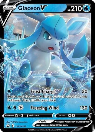 Glaceon V - SWSH196 SWSH196/307 - Holofoil