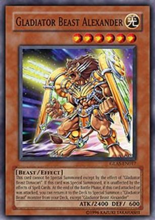 Gladiator Beast Alexander (GLAS-EN017) - Gladiator's Assault 1st Edition