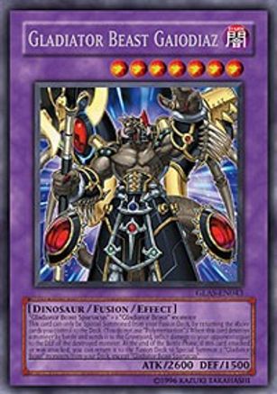 Gladiator Beast Gaiodiaz (GLAS-EN043) - Gladiator's Assault Unlimited