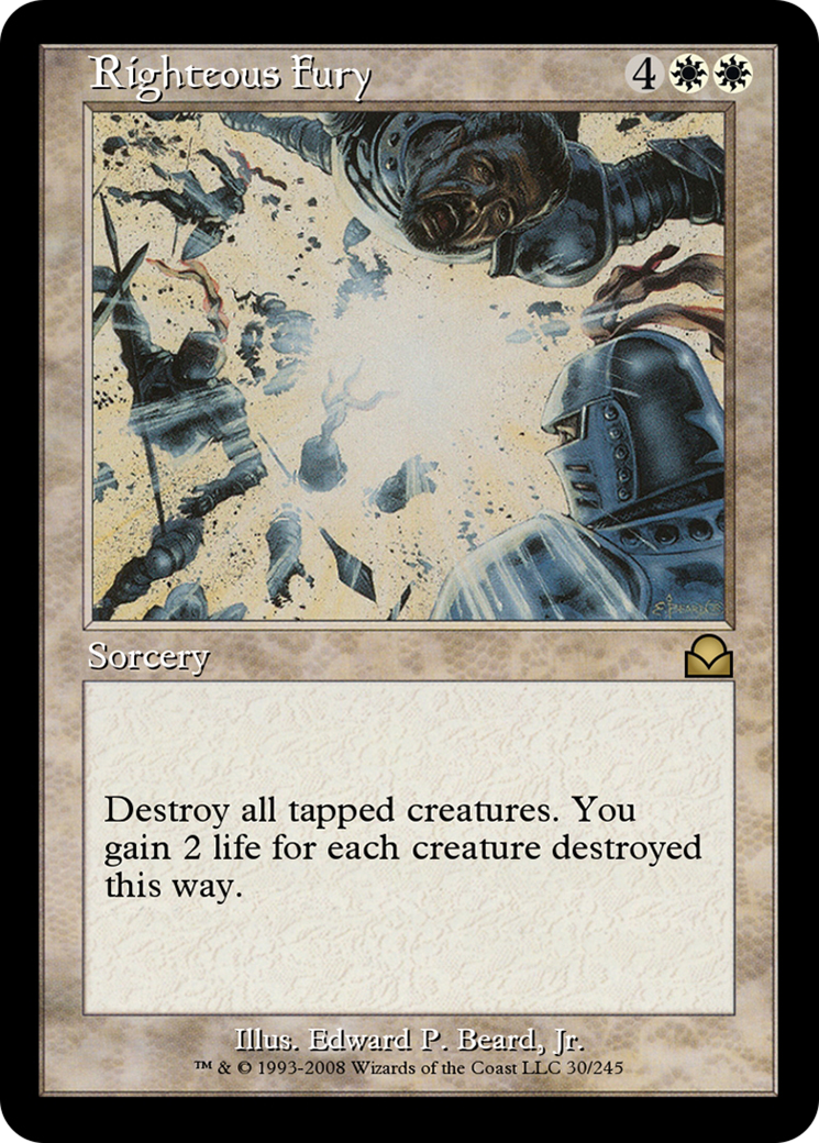 Righteous Fury (ME2-030) -  Foil