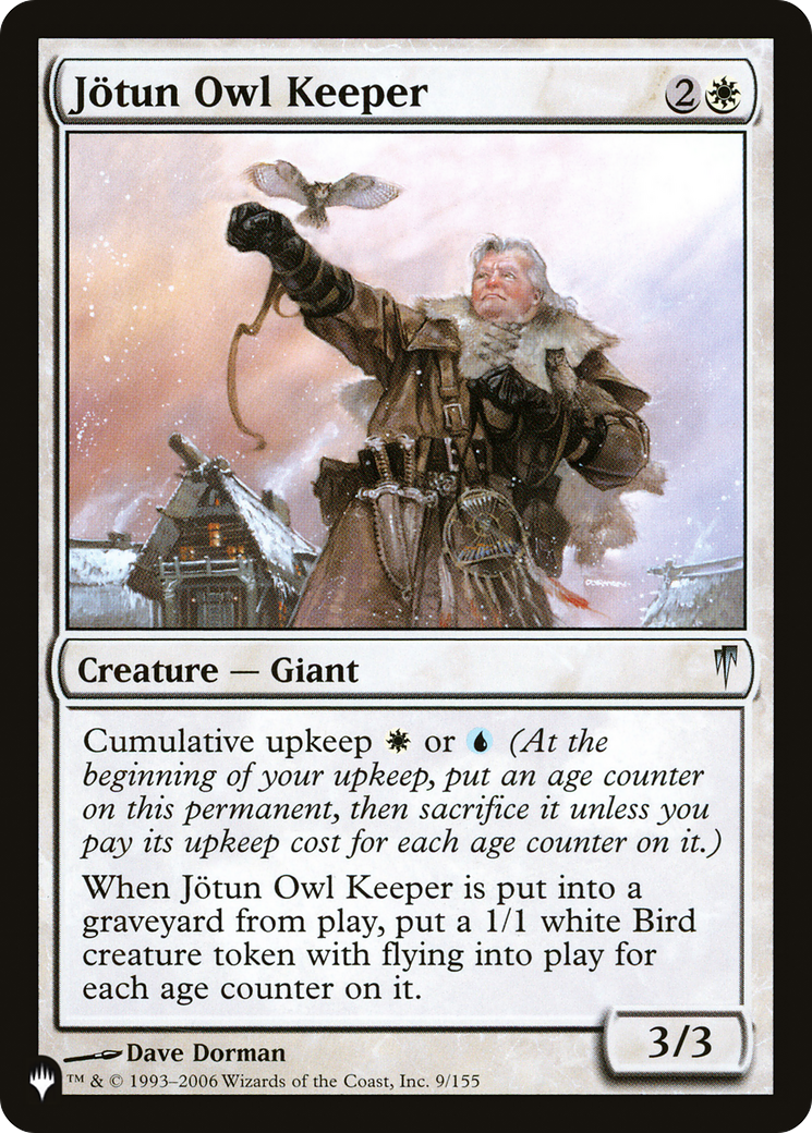 Jötun Owl Keeper (LIST-CSP-9) -