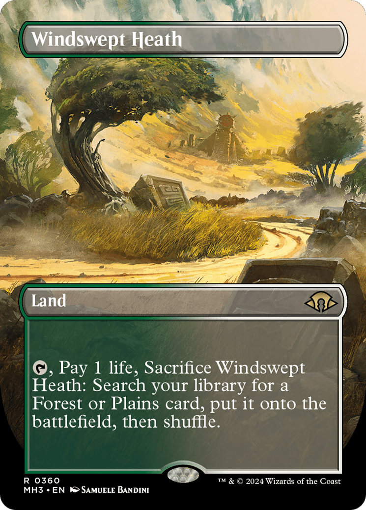 Windswept Heath (MH3-360) -  (Borderless) Foil