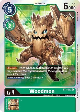 Woodmon (2021 Championship Finals Event Pack 1) (BT1-072) - Release Special Booster