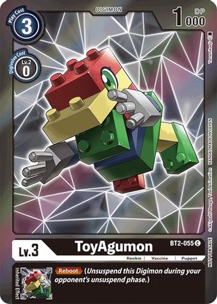 ToyAgumon (Event Pack 2) (BT2-055) - Release Special Booster 1.0 Foil