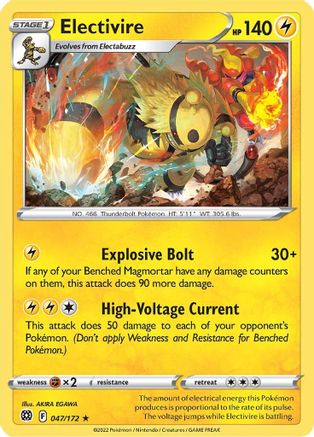 Electivire 47/172 -