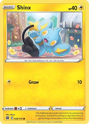 Shinx 49/172 - Reverse Holofoil