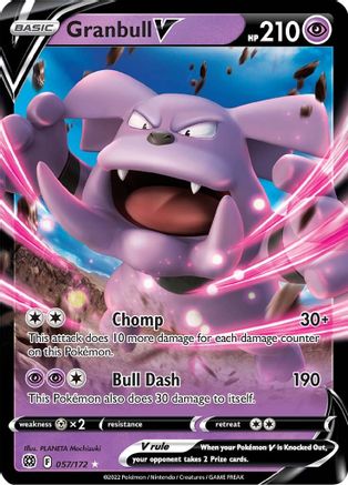 Granbull V 57/172 - Holofoil