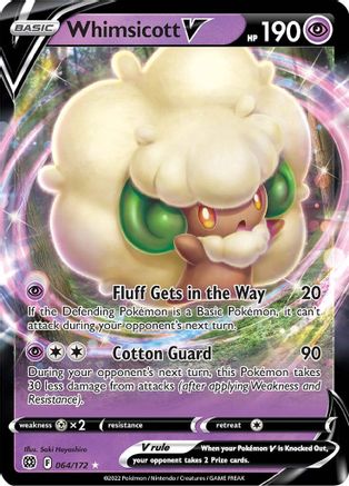 Whimsicott V 64/172 - Holofoil