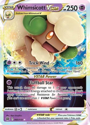 Whimsicott VSTAR 65/172 - Holofoil