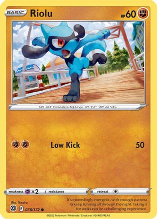 Riolu 78/172 -