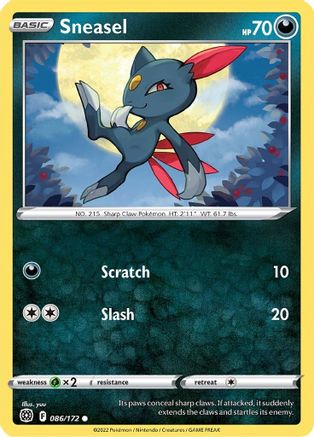 Sneasel 86/172 -