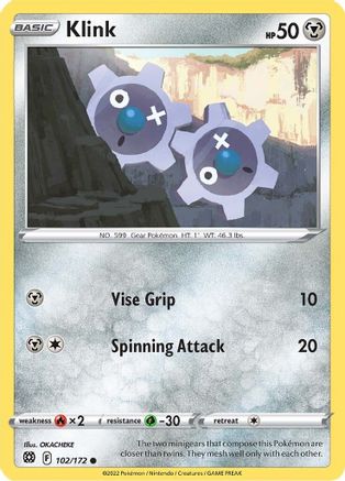 Klink 102/172 - Reverse Holofoil