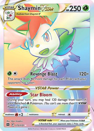 Shaymin VSTAR (Secret) 173/172 - Holofoil