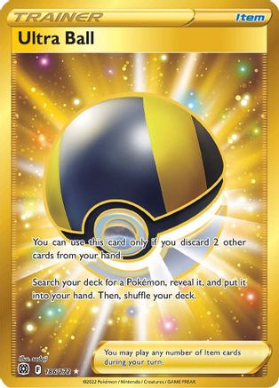 Ultra Ball (Secret) 186/172 - Holofoil