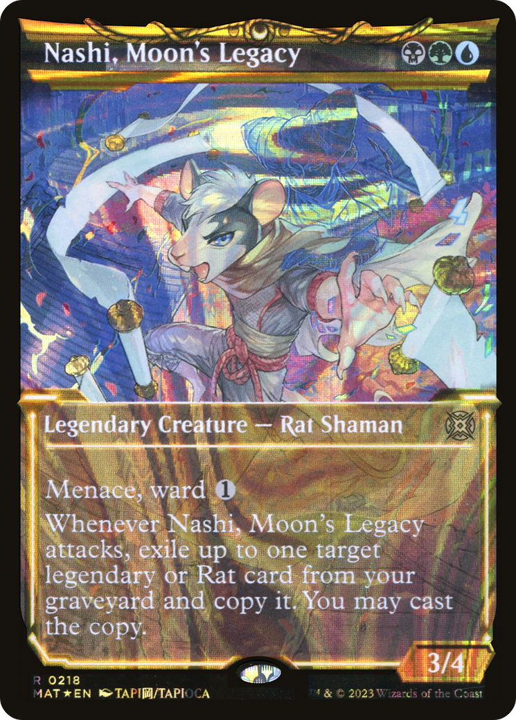 Nashi, Moon's Legacy (MAT-218) - : (Showcase) Foil