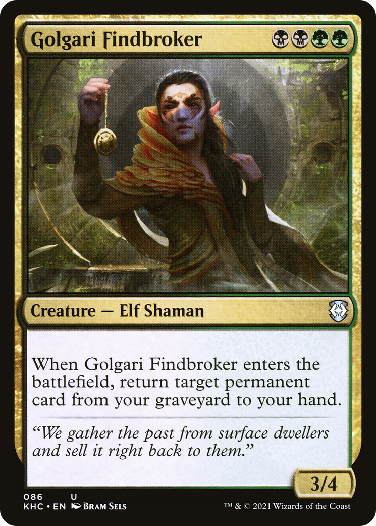 Golgari Findbroker (KHC-086) -