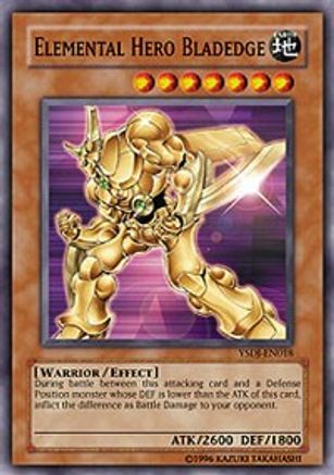 Elemental HERO Bladedge (YSDJ-EN018) - Starter Deck: Jaden Yuki Unlimited