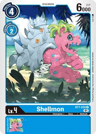 Shellmon (BT7-020) - Next Adventure