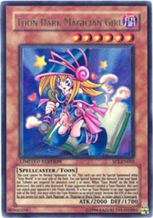 Toon Dark Magician Girl (JUMP-EN010) - Shonen Jump Magazine Promos Limited