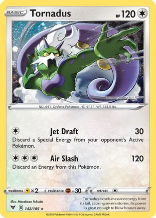 Tornadus - 142/185 (Cosmos Holo) 142 - Holofoil