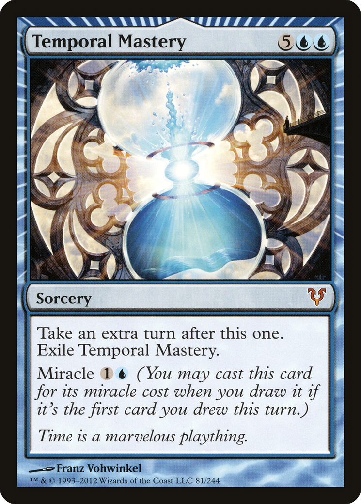 Temporal Mastery (AVR-081) - : (miracle) Foil