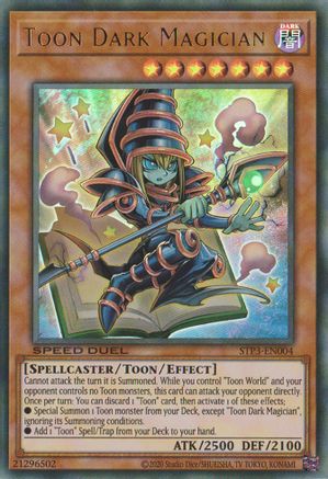 Toon Dark Magician (STP3-EN004) - Speed Duel: Tournament Pack 3 Unlimited