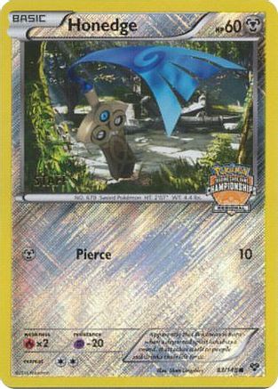 Honedge 83/146 (Regional Championships) [Staff] 83 - Reverse Holofoil