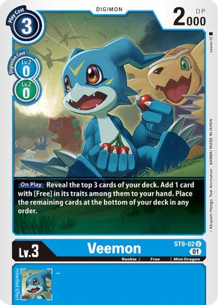 Veemon (ST9-02) - Starter Deck 09: Ultimate Ancient Dragon