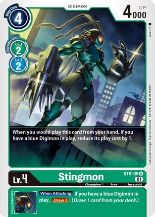 Stingmon (ST9-09) - Starter Deck 09: Ultimate Ancient Dragon