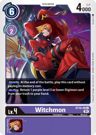 Witchmon (ST10-09) - Starter Deck 10: Parallel World Tactician