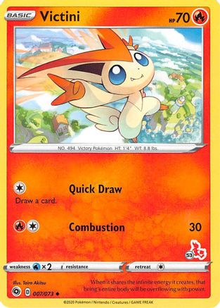 Victini - 007/073 (#53 Cinderace Stamped) 7 -