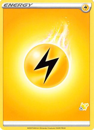 Lightning Energy (#3 Pikachu Stamped) -