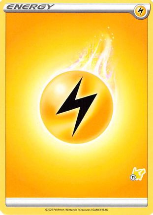 Lightning Energy (#11 Pikachu Stamped) -