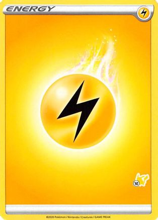 Lightning Energy (#12 Pikachu Stamped) -